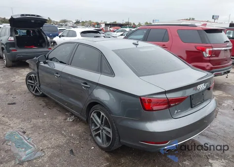 2017 Audi A3 2.0T Premium из США, поврежденный, VIN 00WAUAUGFF4H10423